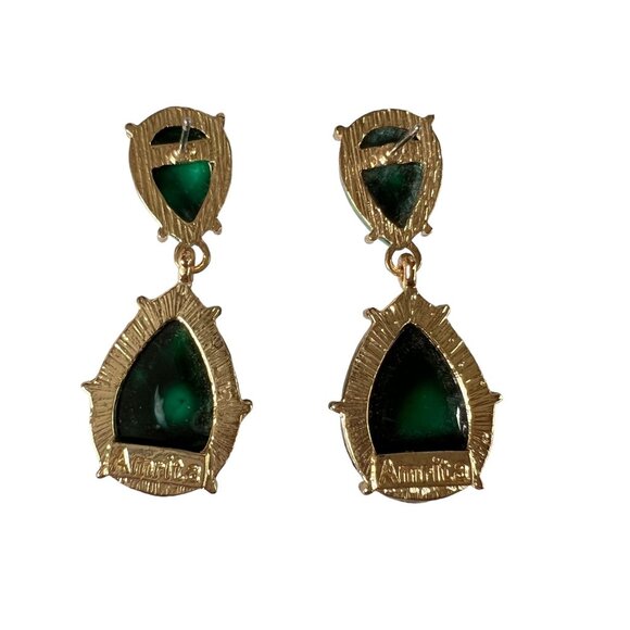 Amrita Singh Santa Ana Drop Earrings in Evergreen - Picture 8 of 8